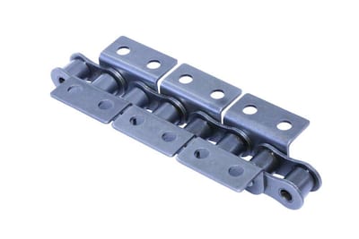 MXT Simplex Attachment chain 10B-1 - 5/8", WK2, 15.875mm, angle, two holes, both sides