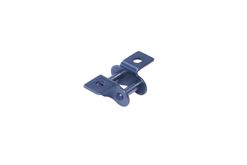 MXT Simplex Attachment connecting link 08B-1 - 1/2", K1, 12.7mm, one hole, both sides