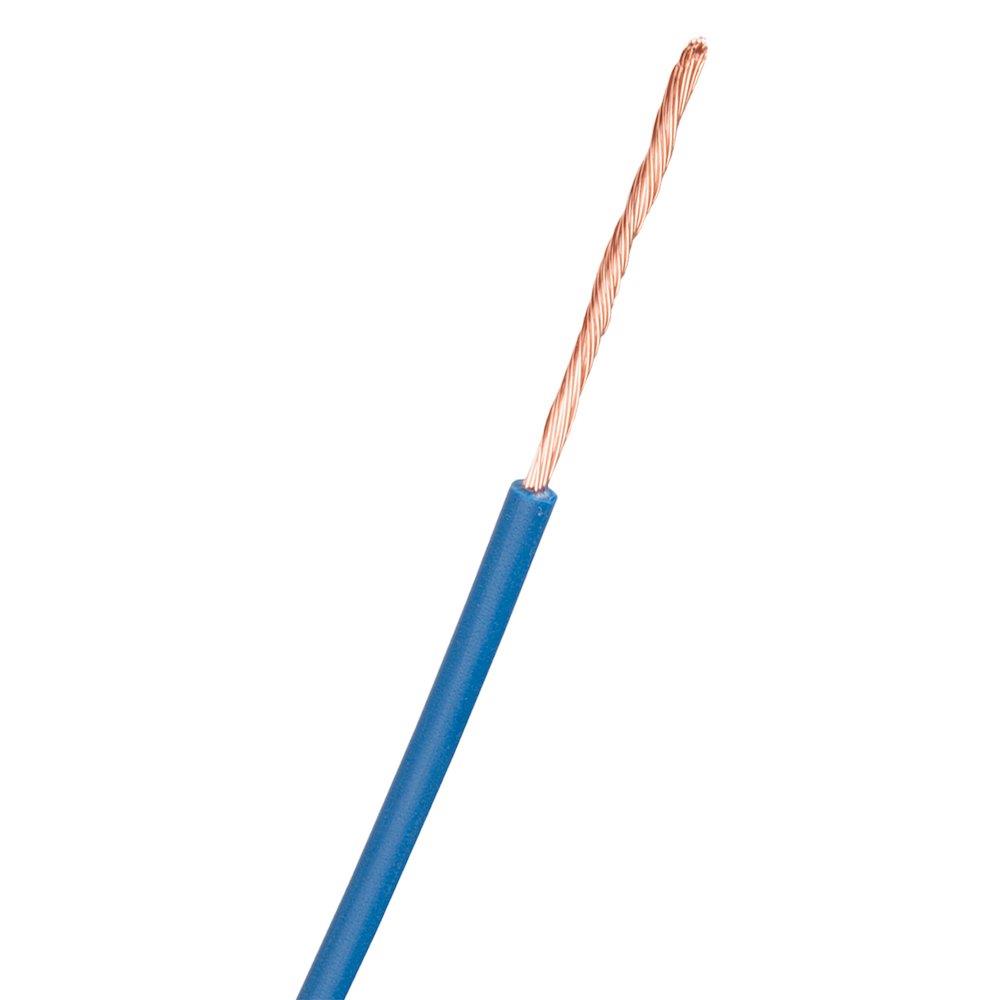Nexans PVT 90 H07V2-K Mounting wire ring - 1x4mm², blue, PVC lead-free