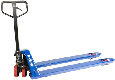 NH Handling PLM2020BP Pallet Jack - 2000mm, 200mm, 2000kg, Bogie, Polyurethane