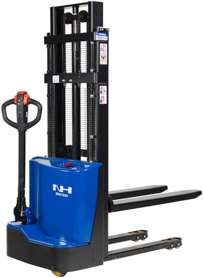 NH Handling SKS1530 Electric Stacker 3000mm - 1070mm, Bogie, Polyurethane, 1500kg, El-hydraulic, 3000mm, 24V/85AH