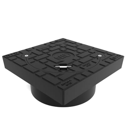 NID Square Frame with cover - 600mm, Square, B125