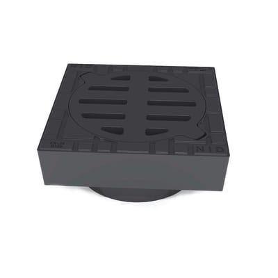 NID Square Frame with grid and lock - 315mm, Square, B125