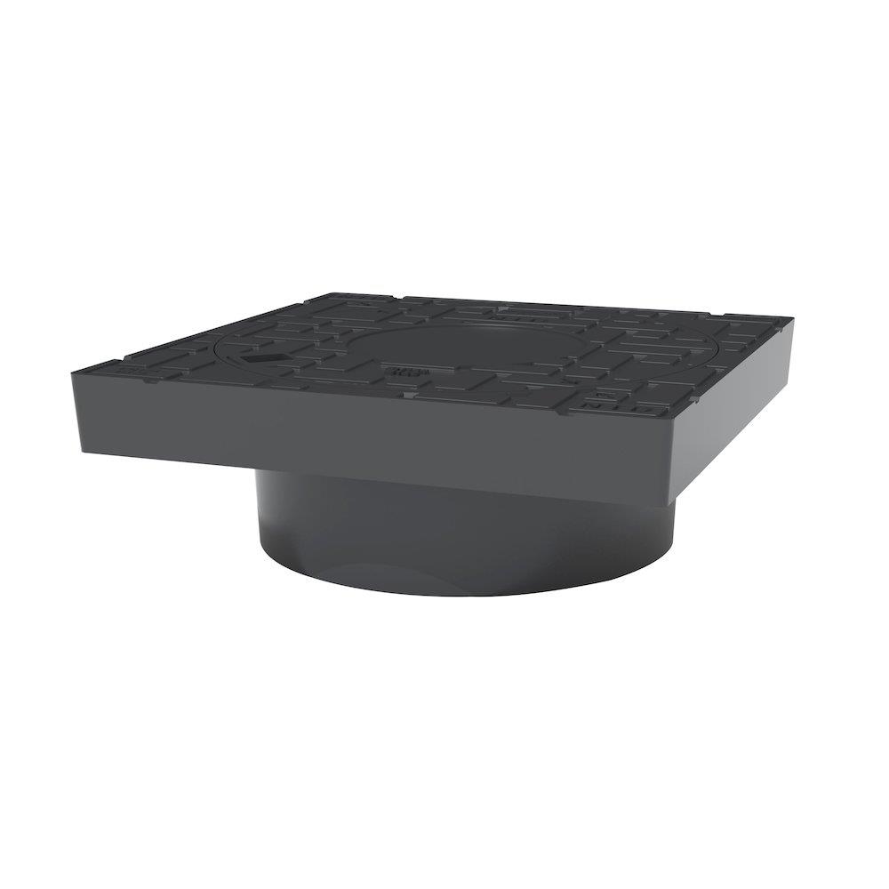NID Square Frame with lid - 400mm, Square, B125