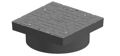 NID Reversible Frame with cover - 315mm, Square, A15