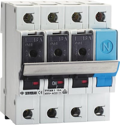 Niko-Servodan Tytan I - 61-014 Group switch - 2 - 16A, 3P + N