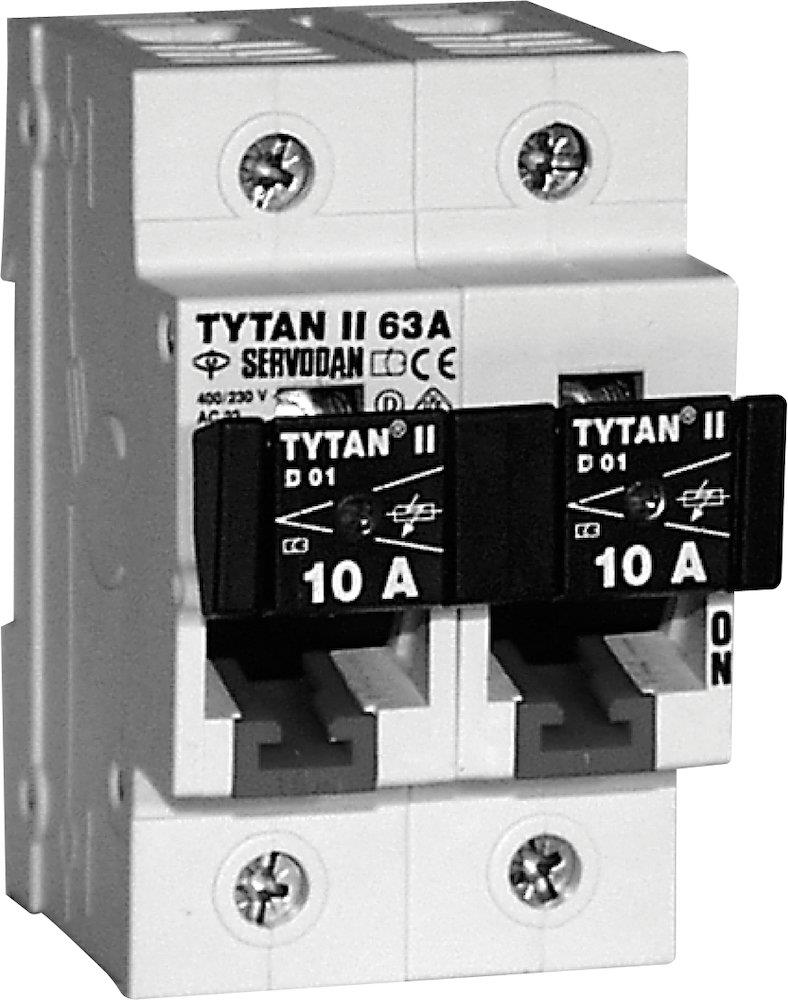 Niko-Servodan Tytan II - 61-006 Group switch - 2 - 63A, 2P