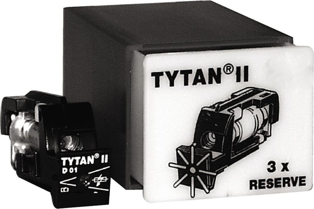 Niko-Servodan Tytan II - 61-918 Fuse drawers with indicator, complete - 3 x 50A