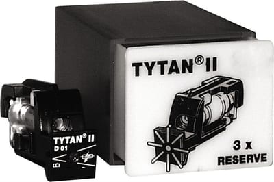 Niko-Servodan Tytan II - 61-918 Fuse drawers with indicator, complete - 3 x 50A