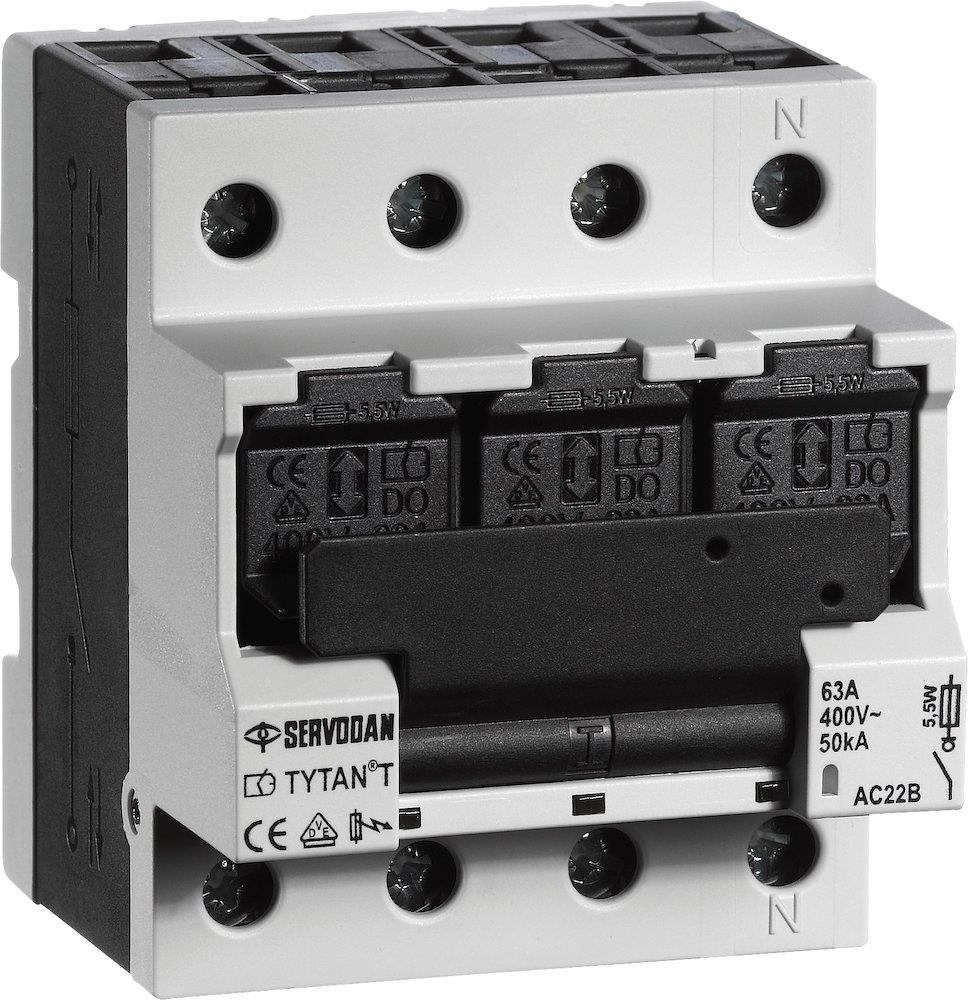 Niko-Servodan Tytan T - 61-024 Group switch - 2 - 63A, 3P + N