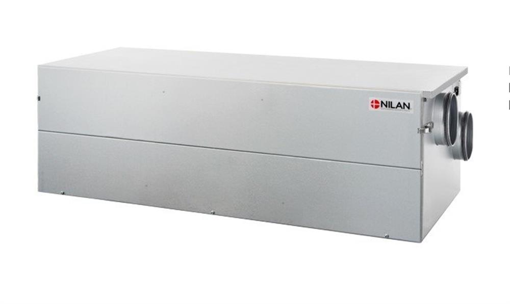 Nilan Comfort CT200 Ventilation Unit right - 198M³/h, 125mm, Loftmonteret