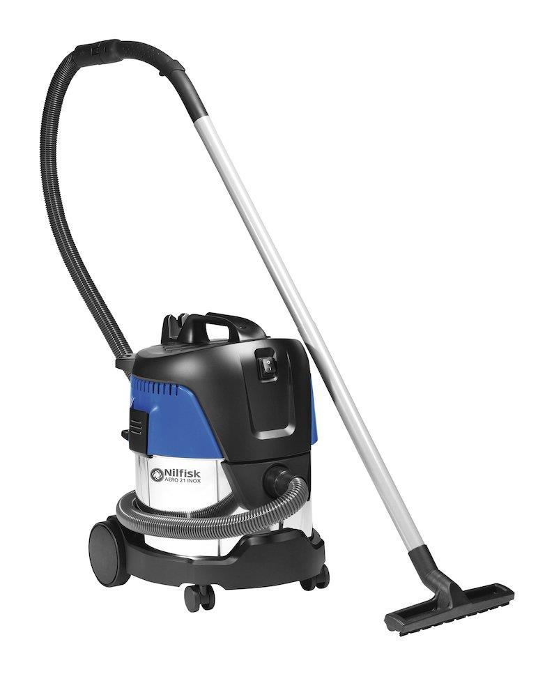Nilfisk AERO 21-01 PC INOX Wet/dry vacuum cleaner - 1250W, M
