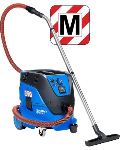 Nilfisk ATTIX 33-2M PC DK Wet/dry vacuum cleaner - 1400W, M