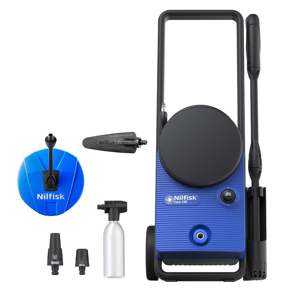 Nilfisk Core 130 powercontrol PCA-EU High-pressure cleaner Hobby - 462L/h, 1500W, 130bar