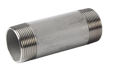 Nipple Pipe acid-resistant BSPT - 300mm, 1 1/2", 48mm