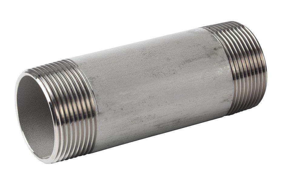 Nipple Pipe acid-resistant BSPT - 70mm, 1", 33.5mm