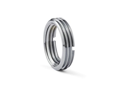 Nito 53490A8 Thread Ring brass, chrome-plated - 1/2", 3/4"