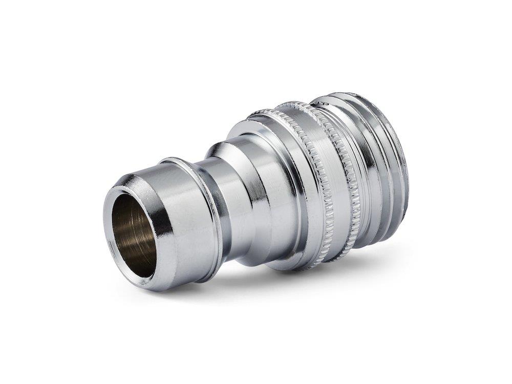 Nito 5364BA3 Coupling nipple nipple brass, chrome-plated - 3/8", 13
