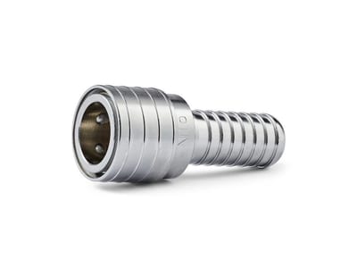 Nito 6150SA8 Safety coupling studs brass, chrome-plated - 19mm, 3/4", 19