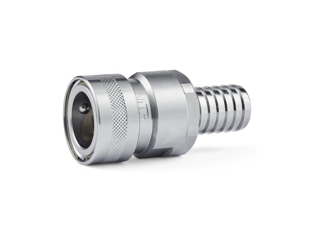 Nito 6353SA3 Quick Coupling studs brass, chrome-plated - 19mm, 3/4", 19