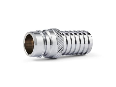 Nito 63600A3 Coupling nipple studs brass, chrome-plated - 19mm, 3/4", 19