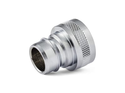 Nito 63610A3 Coupling nipple socket brass, chrome-plated - 3/4", 19