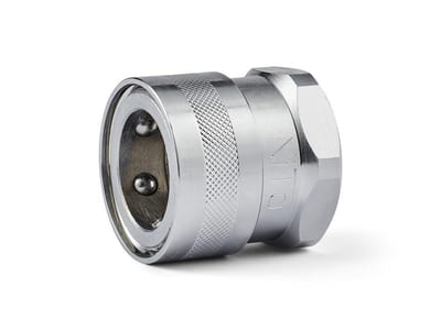 Nito 73500A3 Quick Coupling socket brass, chrome-plated - 1", 25