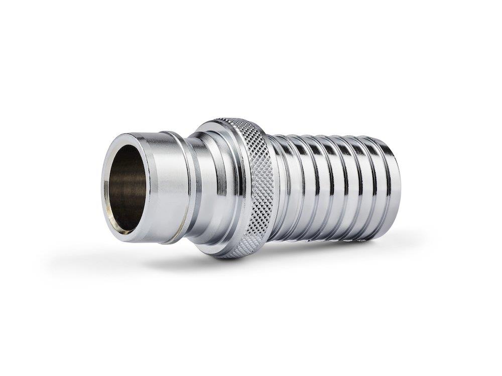 Nito 73600A3 Coupling nipple studs brass, chrome-plated - 25mm, 1", 25