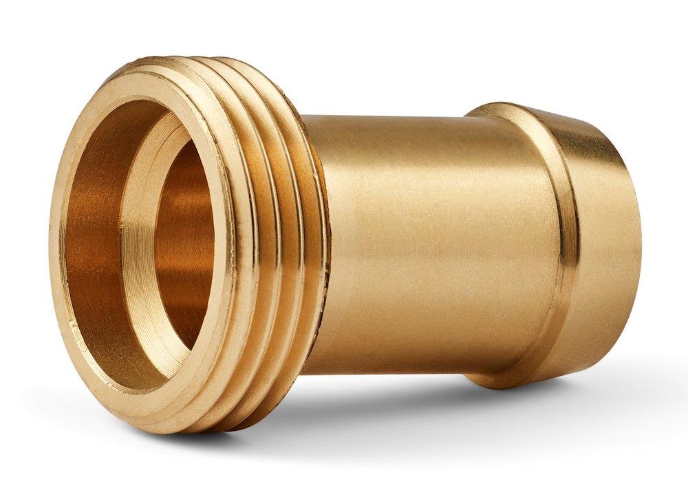 Nito Hose nozzle brass nipple BSPP - 25.4mm, 1"