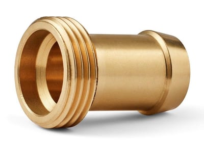 Nito Hose nozzle brass nipple BSPP - 25.4mm, 1"