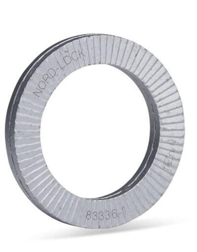 Nord-Lock Lock Washer Delta Protekt Zinc steel - 25.3mm, 48.5mm, 4,6mm, 24mm