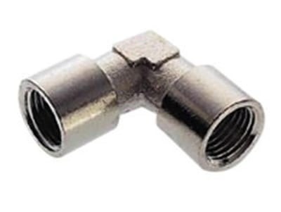 Norgren Angle brass, nickel-plated BSPP Internal thread - 3/8"