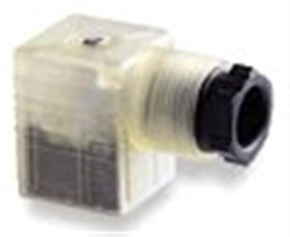 Norgren M/P24120/3 Cable Plug with LED indicator - 150 - 240V, AC/DC, 30mm, A