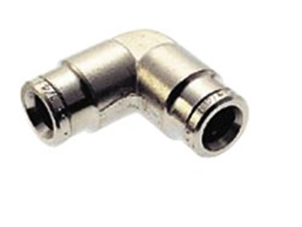 Norgren PUSH-IN Angle Connector nickel-plated brass - 10mm