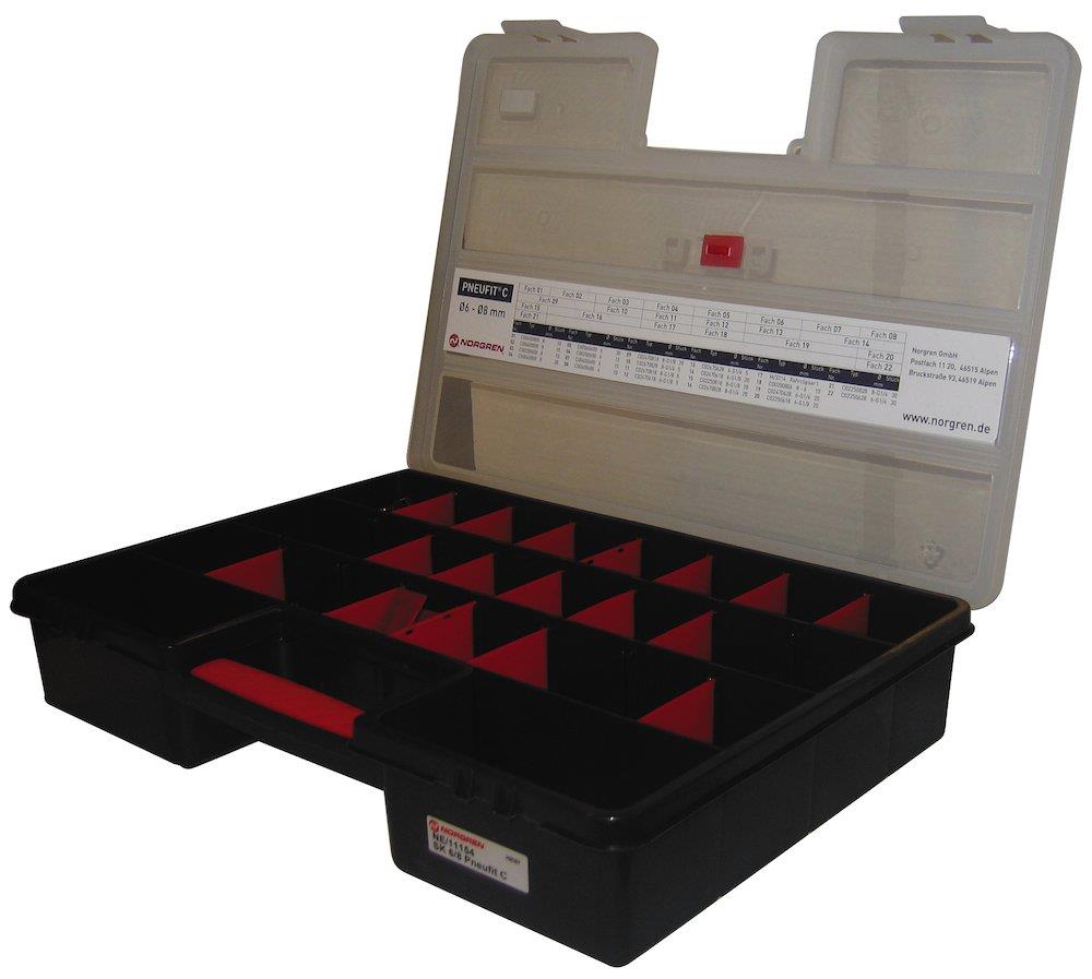 Norgren PUSH-IN Assortment Box composite - 10-12mm