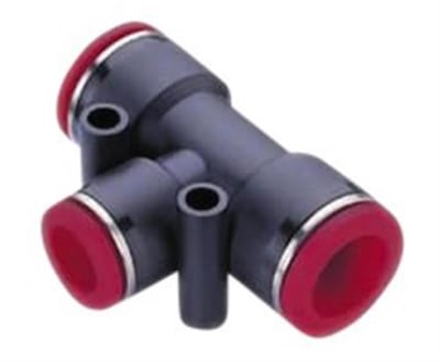 Norgren PUSH-IN Union tee composite - 8mm, 8mm