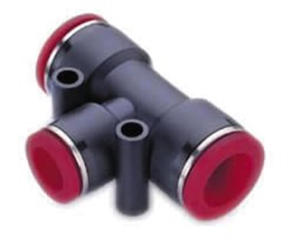 Norgren PUSH-IN Union tee reduced composite - 6mm, 4mm