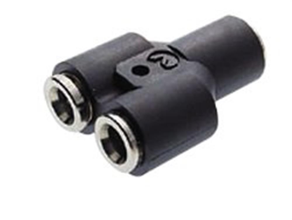 Norgren PUSH-IN Y-Union nickel-plated brass - 8mm