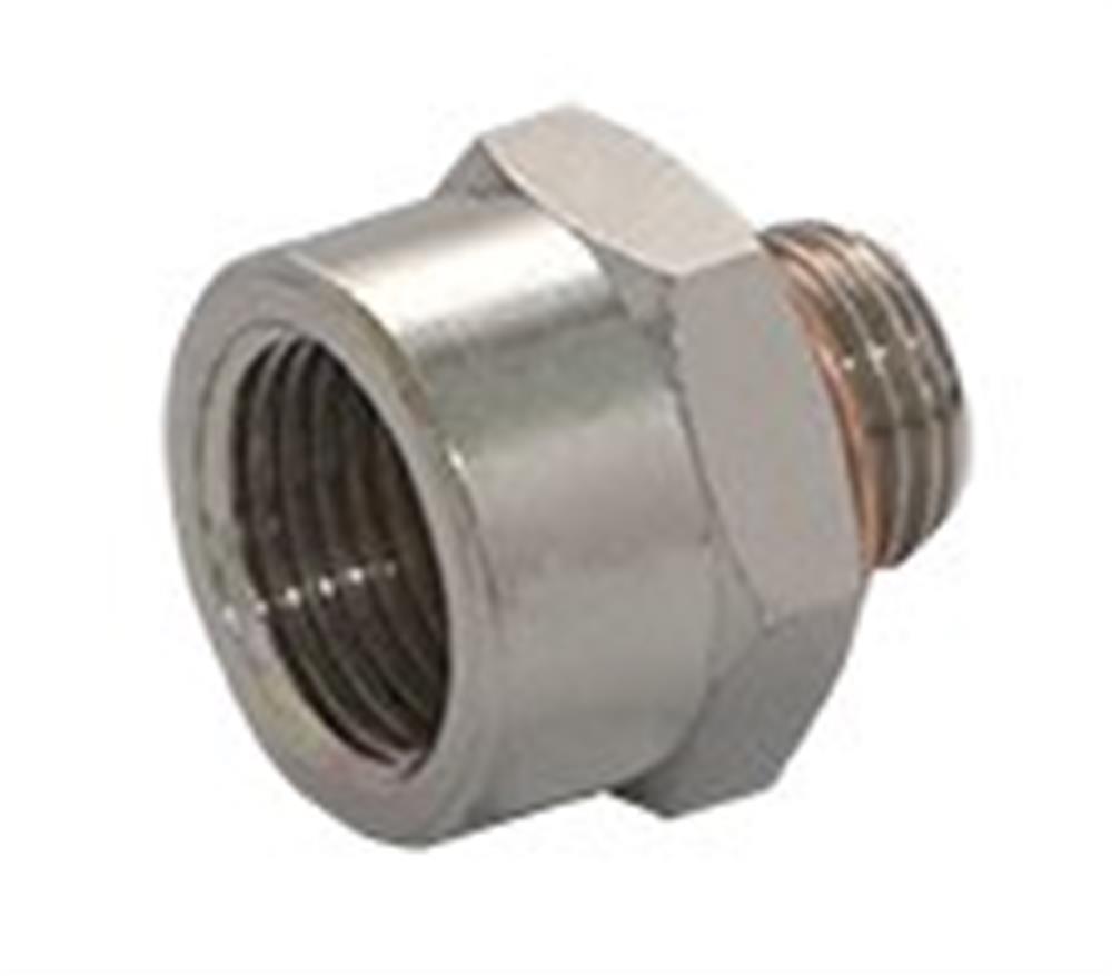 Norgren Spigot Socket brass, nickel-plated BSPP/BSPT - 1/4", 3/8"