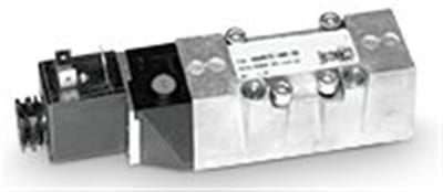 Norgren SXE9573-A80-00K Solenoid Valve 5/2, ISO 1, G1/4", Solenoid / Air-Spring Return, AC/DC