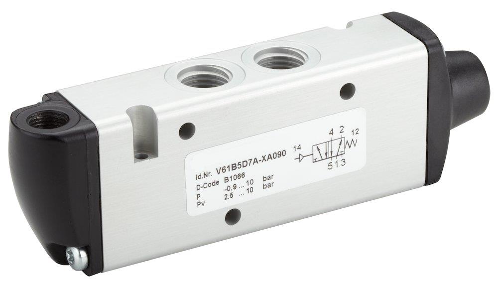 Norgren V61B5D7A-XA090 Valve 5/2 - 1/4", Air, Spring