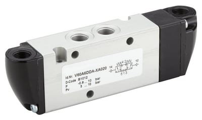 Norgren V63D5DDA-XA020 Valve 5/2 - 1/2", Air, Air