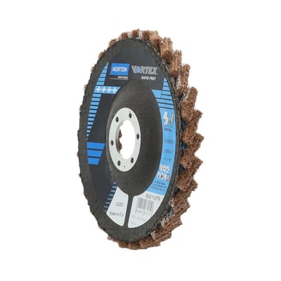 Norton VTCR Flap Disc offset - 22.23mm, 125mm, Coarse, steel, stainless steel, Vortex