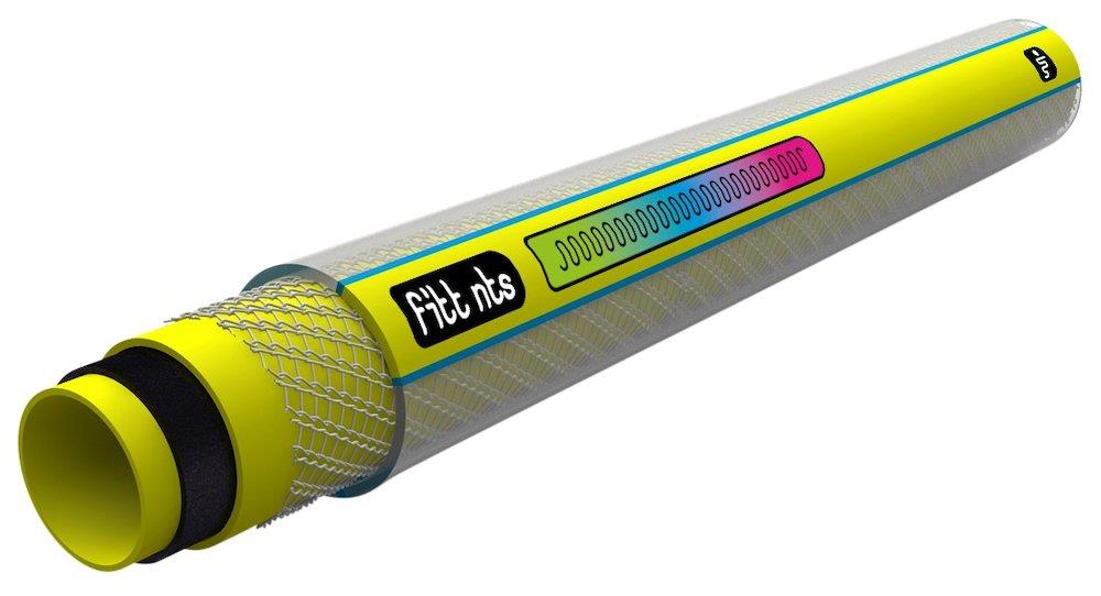 NTS Yellow Water Hose PVC - 3/4", 19mm, 60°C, 7bar