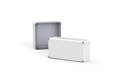 nVent Hoffman OABP203013GE Terminal Box - OABP, 200 x 300mm, 132mm, grey, ABS