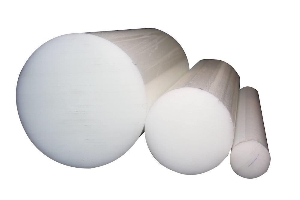 Nylon Round bar PA6G natural - 80mm, 1000mm