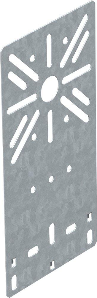 OBO MP FL DD Mounting Plate - MP, 235mm, 120mm, steel ( Hot-dip galvanised )