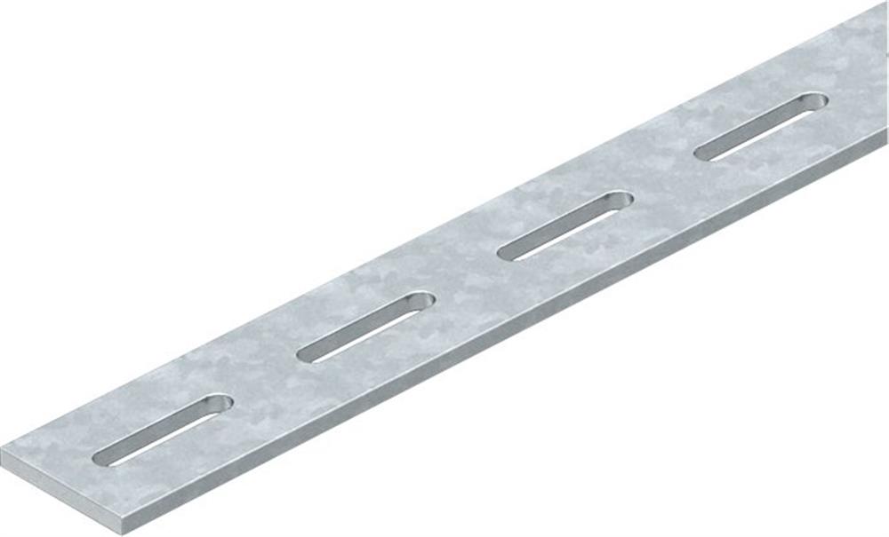 OBO Profile rail flat bar 5X40X3000MM hdg - SLH 62 FT