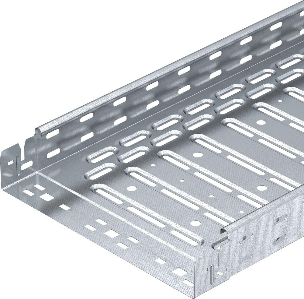 OBO RKSM 640 FS Cable tray - RKS-Magic, 60mm, 400mm, 3.05M, steel ( El-galvanised )