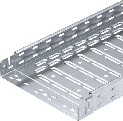 OBO RKSM 640 FS Cable tray - RKS-Magic, 60mm, 400mm, 3.05M, steel ( El-galvanised )